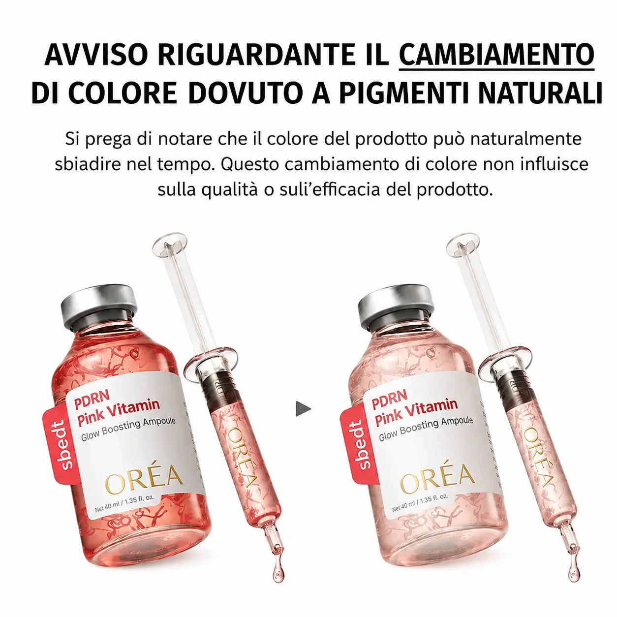 Siero PDRN Pink Glow - Siero a base di Vitamina B12 e PDRN