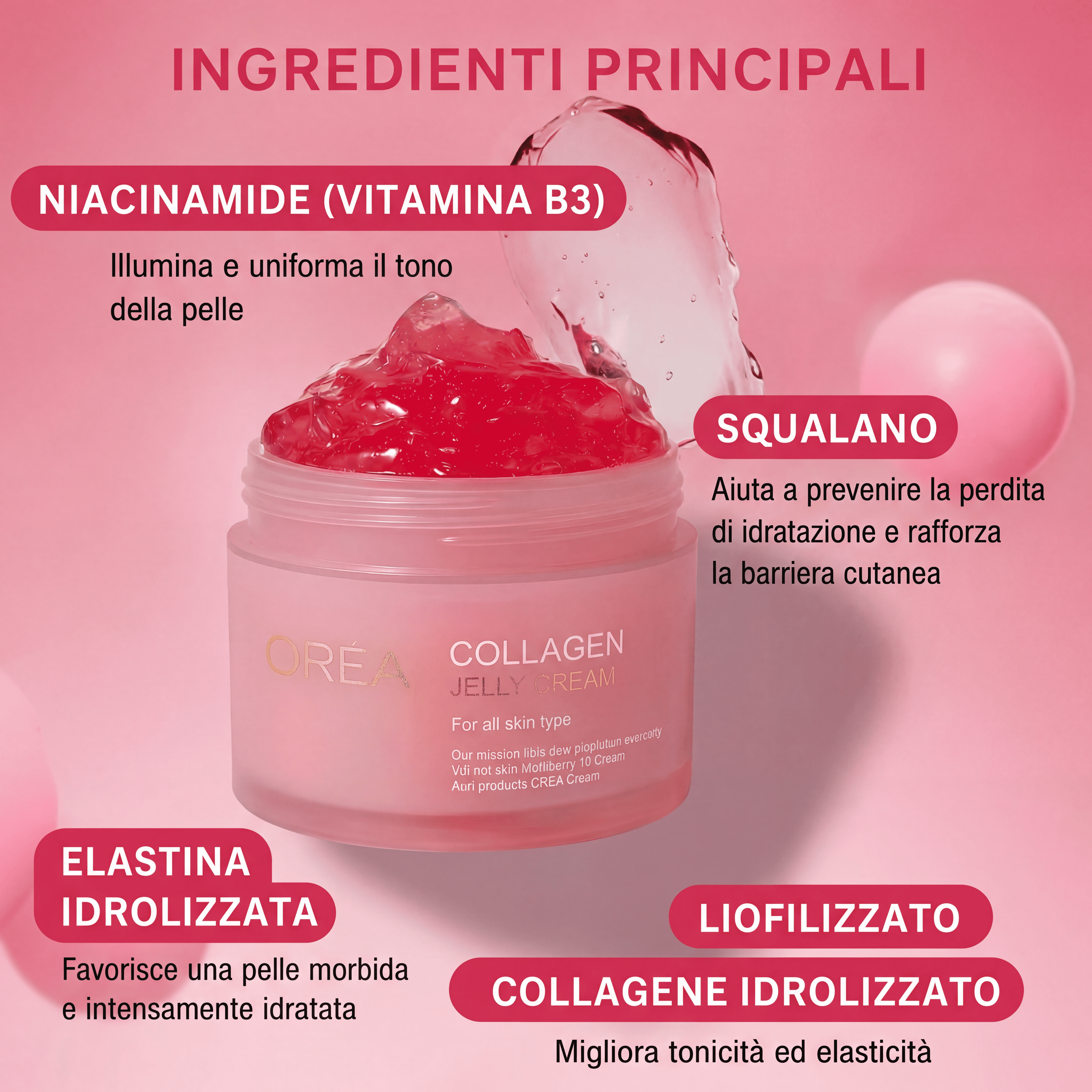 Oréa Collagen Jelly - Crema al collagene